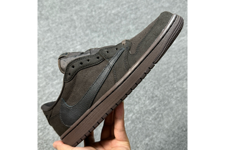  ljr batch Travis Scott x Air Jordan 1 Low OG Velvet Brown