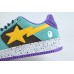 OG A Bathing Ape Bape Sta Teal Brown Yellow Suede
