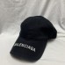 Balenciaga Logo Visor Cap black