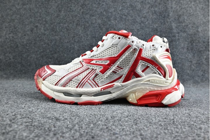 Balenciaga Runner White Red