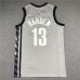 Brooklyn Nets James Harden 13 Grey Jersey