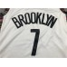 Brooklyn Nets Kevin Durant 7 White Jersey City Edition