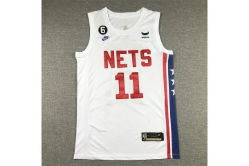 Brooklyn Nets Kyrie Irving 11 White  Jersey 