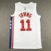 Brooklyn Nets Kyrie Irving 11 White  Jersey 