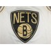 Brooklyn Nets Kyrie Irving 11 White Gold Jersey