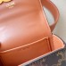 Celine  TRIOMPHE leather Mini Waist Bag Triomphe Tan