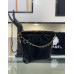 Chanel 22 Mini Handbag Shiny Crumpled Calfskin Gold-Tone Metal Black