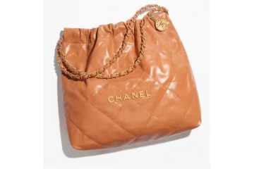 Chanel 22 handbag orange