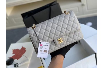 Chanel Classic Flap Bag Grey