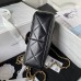 Chanel Flap Bag with Top Handle 23C Black AS3749