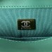 Chanel Flap Bag with Top Handle 23C Green AS3748