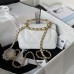 Chanel Flap Bag with Top Handle 23C White AS3749