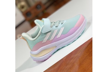 Child Adidas Fortarun El K Almost Blue Ftwr White Clear Pink