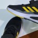 Child Adidas Fortarun El K Black Yellow