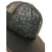 Chrome Hearts Cemetary Cross Leather Stitched Trucker Hat Black