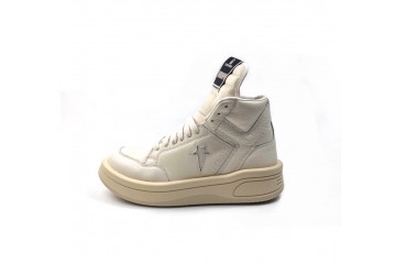 Converse Turbowpn Mid Rick Owens DRKSHDW Egret