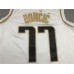 Dallas Mavericks Luka Doncic Jersey 77 White Gold