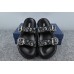 Dior Aqua Sandal Beige Black Dior Oblique Jacquard