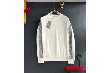 Dior long sleeve Sweater White