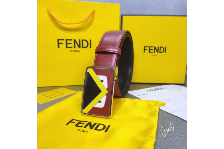 Fendi Belt Red