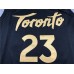 Fred VanVleet Toronto Raptors 23 Black Gold Jersey City Edition