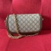 GUCCI Horsebit 1955 Shoulder Bag Beige ebony