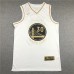 Golden State Warriors Hardwood Classics Jersey 30 White Gold