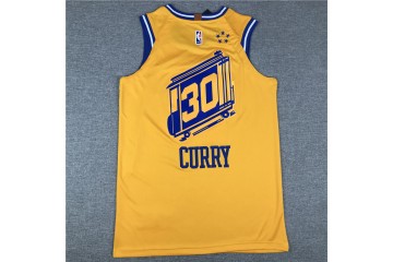 Golden State the city Jersey 30 Yellow