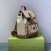 Gucci Backpack GG Small Beige Ebony