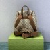 Gucci Backpack GG Small Beige Ebony