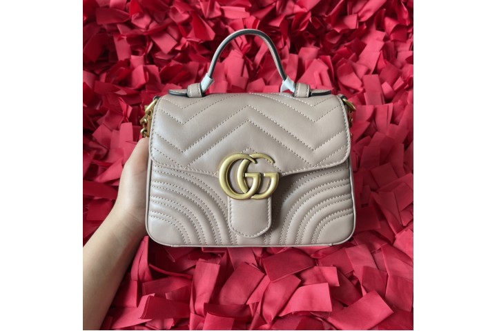 Gucci GG Marmont Mini Top Handle Bag 547260