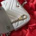 Gucci GG Marmont Shoulder Bag GG Small Pastel Blue