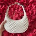 Gucci Half-Moon Shaped Mini Bag White