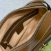 Gucci Horsebit Small Shoulder Bag Beige Ebony