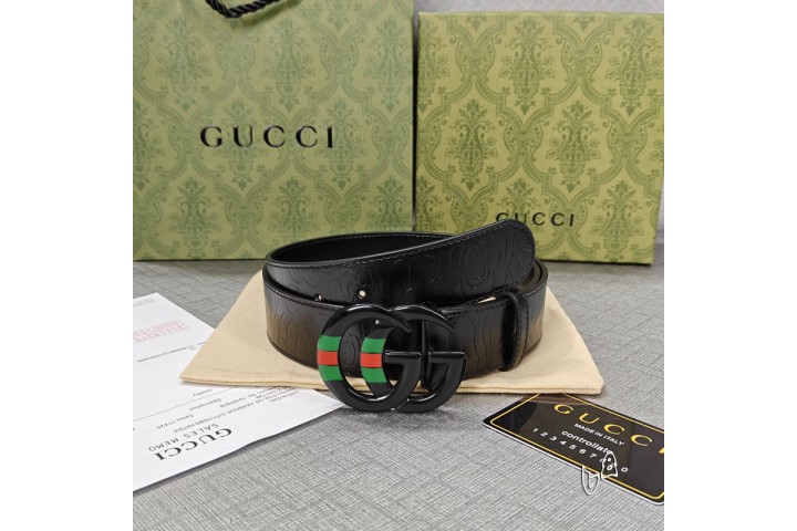 Gucci Leather Belt Black