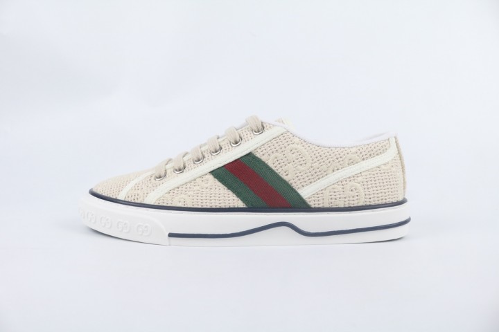 Gucci Tennis 1977 GG embroidered Ivory