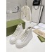 Gucci White Original GG Canvas high top sneaker 