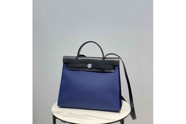 Hermes Herbag 31 Royal Blue