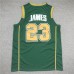 James Irish basketball jersey 23 Green