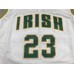 James Irish basketball jersey 23 White