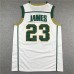 James Irish basketball jersey 23 White