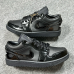 Jordan 1 low black Lacquer elephant print