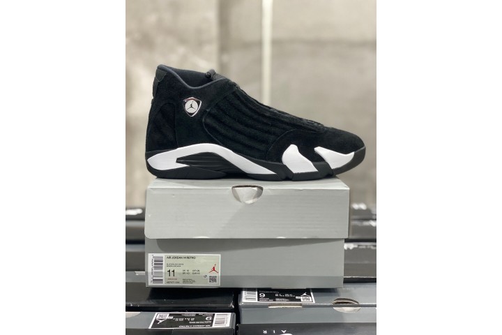 Jordan 14 Retro Black White