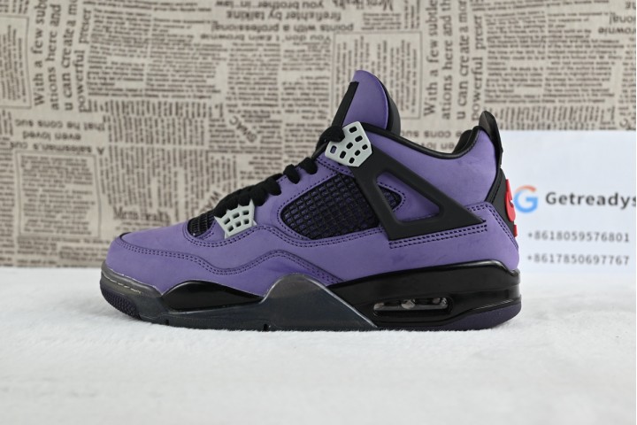 Jordan 4 Retro Travis Scott Purple (Friends and Family)