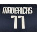 Jordan Logo Dallas Mavericks Luka Doncic Jersey 77 Dark Blue 