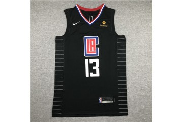 LA Clippers Paul George 13 Black Player Jersey