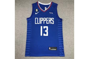 LA Clippers Paul George 13 Blue Player Jersey