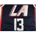 LA Clippers Paul George 13 Deep Blue Player Jersey City Edition