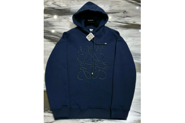 LOEWE Reverse Anagram Hoodie Dark Navy