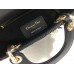 Lady Dior Black Cannage Embroidery